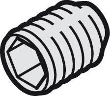IMBUS VIJAK ZA KVAKU M6X8 H 100 kom